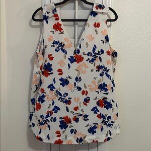Banana Republic Floral Sleeveless Women's Top